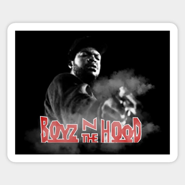 Boyz N' the Hood Sticker by Distancer
